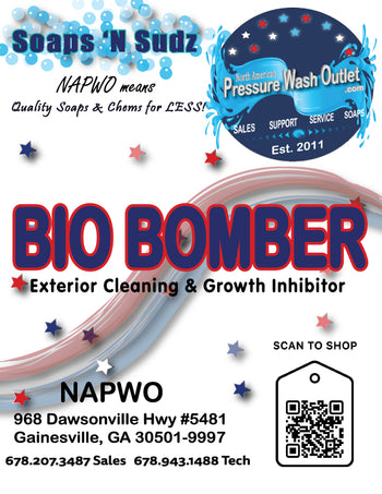 Bio Bomber Exterior Cleaner and Growth Inhibitor